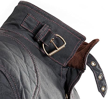 Bores Trophy Pro 1 Classic Wachsjacke Schwarze Herren Textiljacke, Schwarz, Grösse 4XL