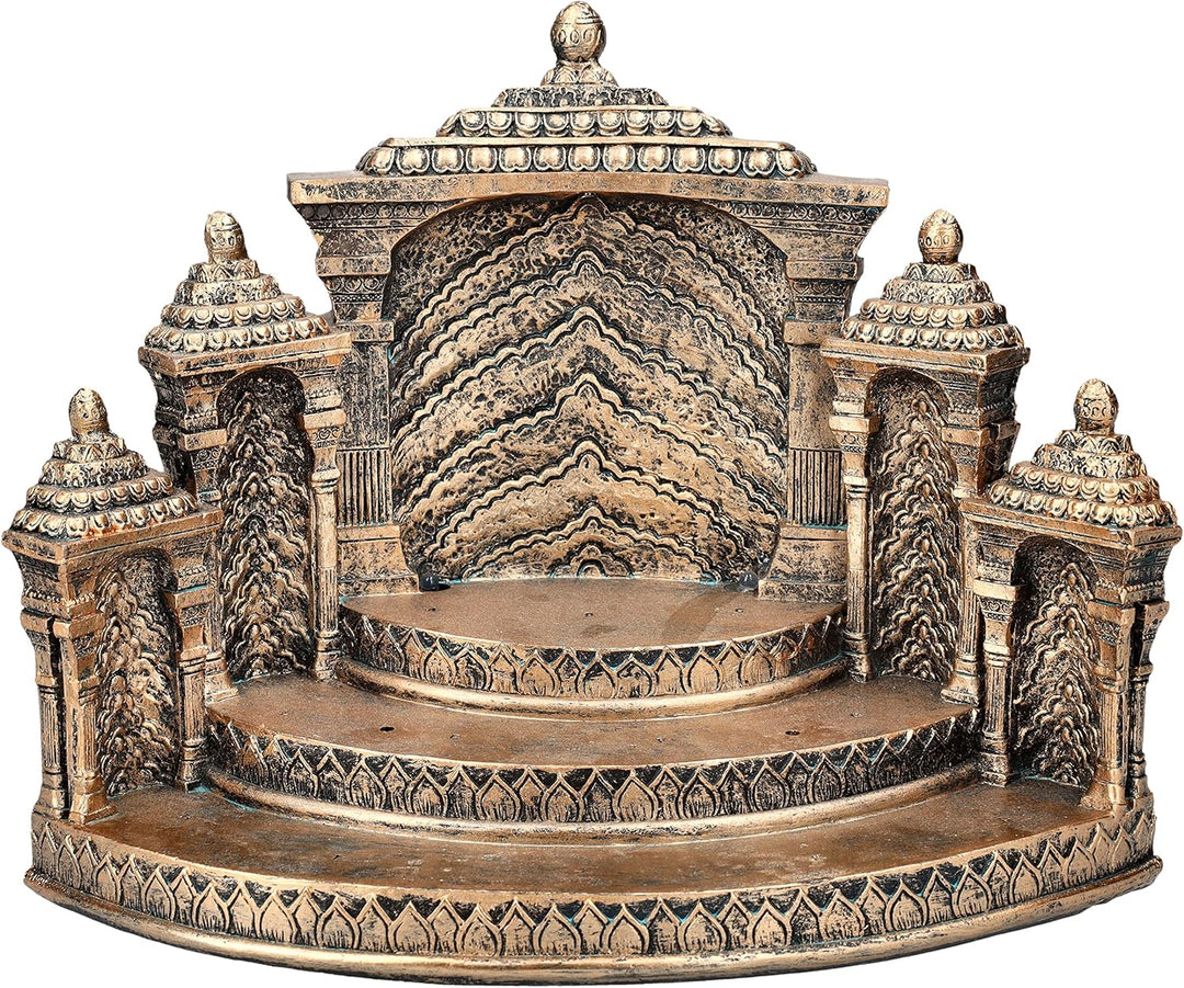 Pacific Giftware Tempel mit 12 Ganesha Figuren | Buddha Statue Set