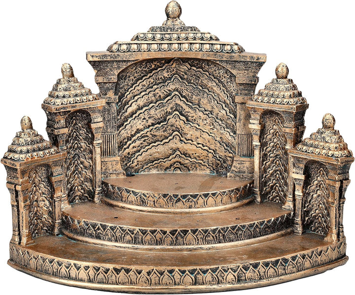 Pacific Giftware Tempel mit 12 Ganesha Figuren | Buddha Statue Set