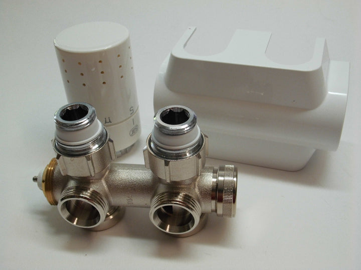 Simplex Variodesign kit for towel radiator and designer radiator (white) F12060