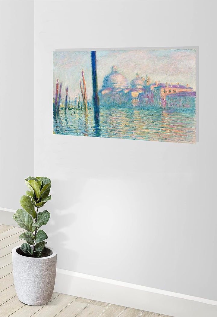 Le Grand Canal von Claude Monet Leinwandbilder, gerahmt, 86 x 61 cm