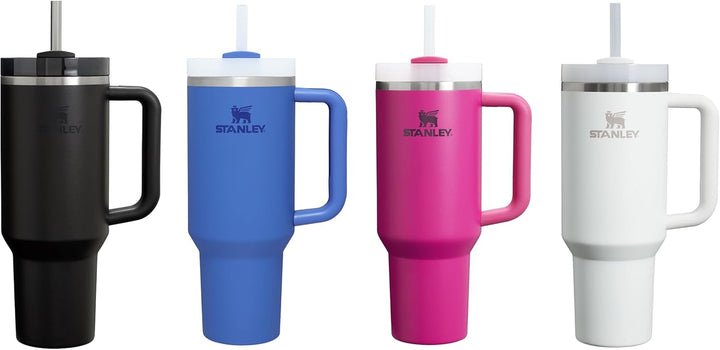 STANLEY 1913 Quencher H2.0 Flowstate Trinkflasche Mit Strohhalm 1.2L - Thermobecher Kühlt 11 Stunden