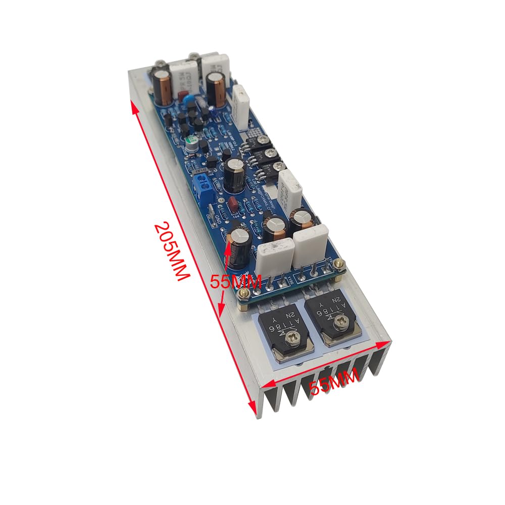 Q-BAIHE Mono Class AB L12-2 Leistungsverstärker Baugruppe 120W + -55V mit Kühlkörper