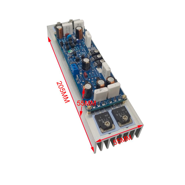 Q-BAIHE Mono Class AB L12-2 Leistungsverstärker Baugruppe 120W + -55V mit Kühlkörper