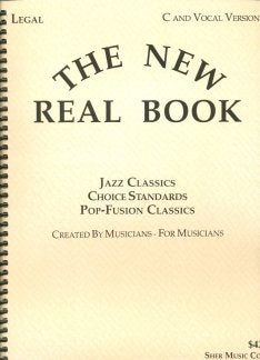 The New REAL Book 1 - arrangiert für C-Instrumente [Noten/Sheetmusic]