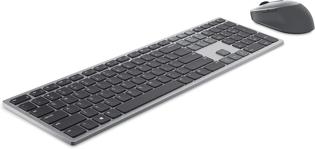 Dell KM7321W, Wireless, Multimedia, Tastatur und Maus Set, US International (QWERTY), schwarz Dell W
