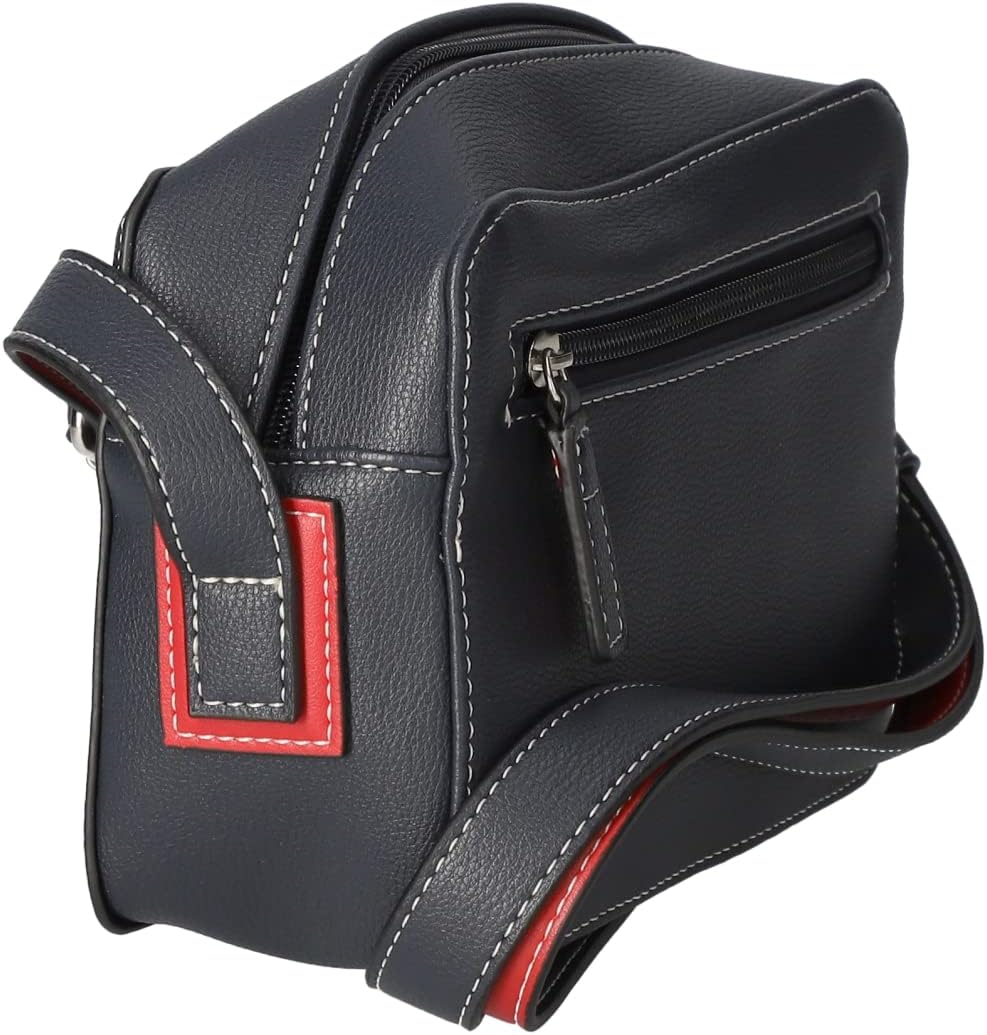 TOM TAILOR Damen Bags Miri Mare Umhängetasche Handtasche Mittelgross Grau Mixed Maritim, Mixed Marit