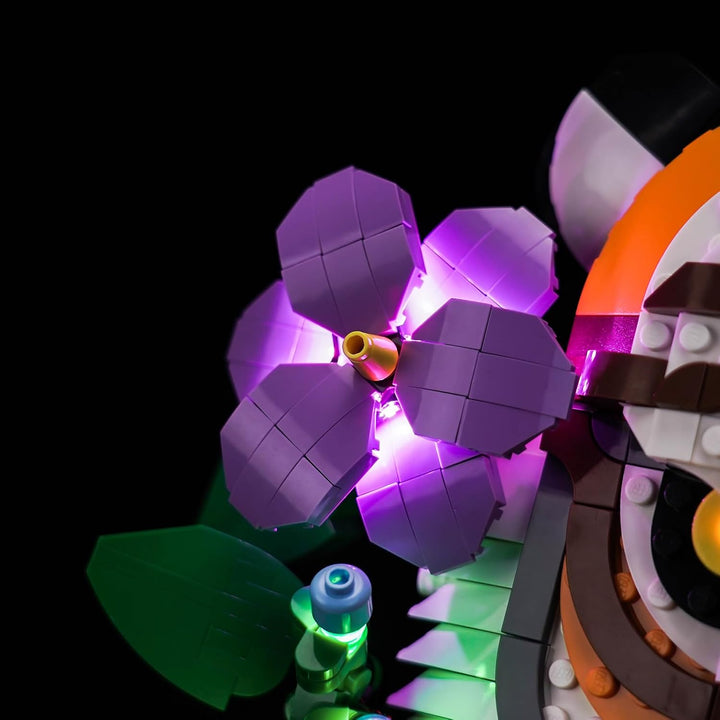 Version mit Lichtsteuerung Licht-Kit Kompatibel mit Lego 31217 The Fauna Collection - Tiger (Nicht L