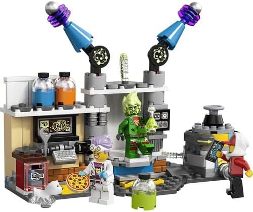 LEGO Hidden Side 70418 J.B.’s Geisterlabor, Spielzeug für Kinder mit Augmented Reality Funktionen