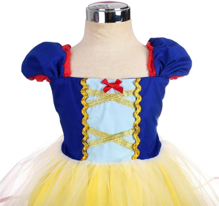 Lito Angels Mädchen Prinzessin Schneewittchen Cinderella Meerjungfrau Rapunzel Kleid Kostüm Weihnach