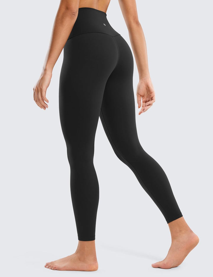 CRZ YOGA Butterluxe Damen High Waist Sport Leggings Blickdicht Yoga Leggins Sporthose Workout Gym Yo