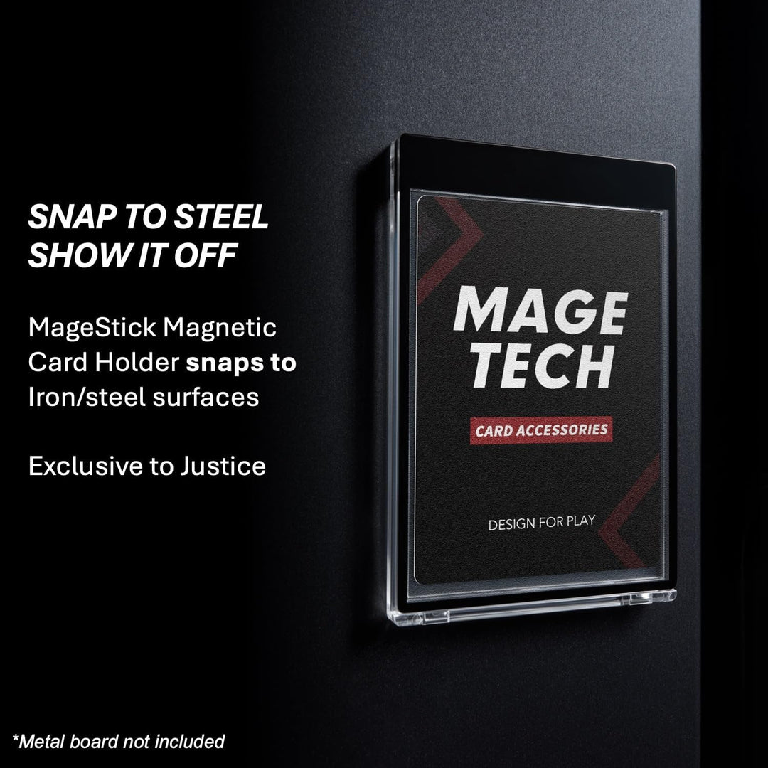 Card Deck Box für MTG Commander – Patentiertes Design, Commander Display, passend für 100 Doppelarmk