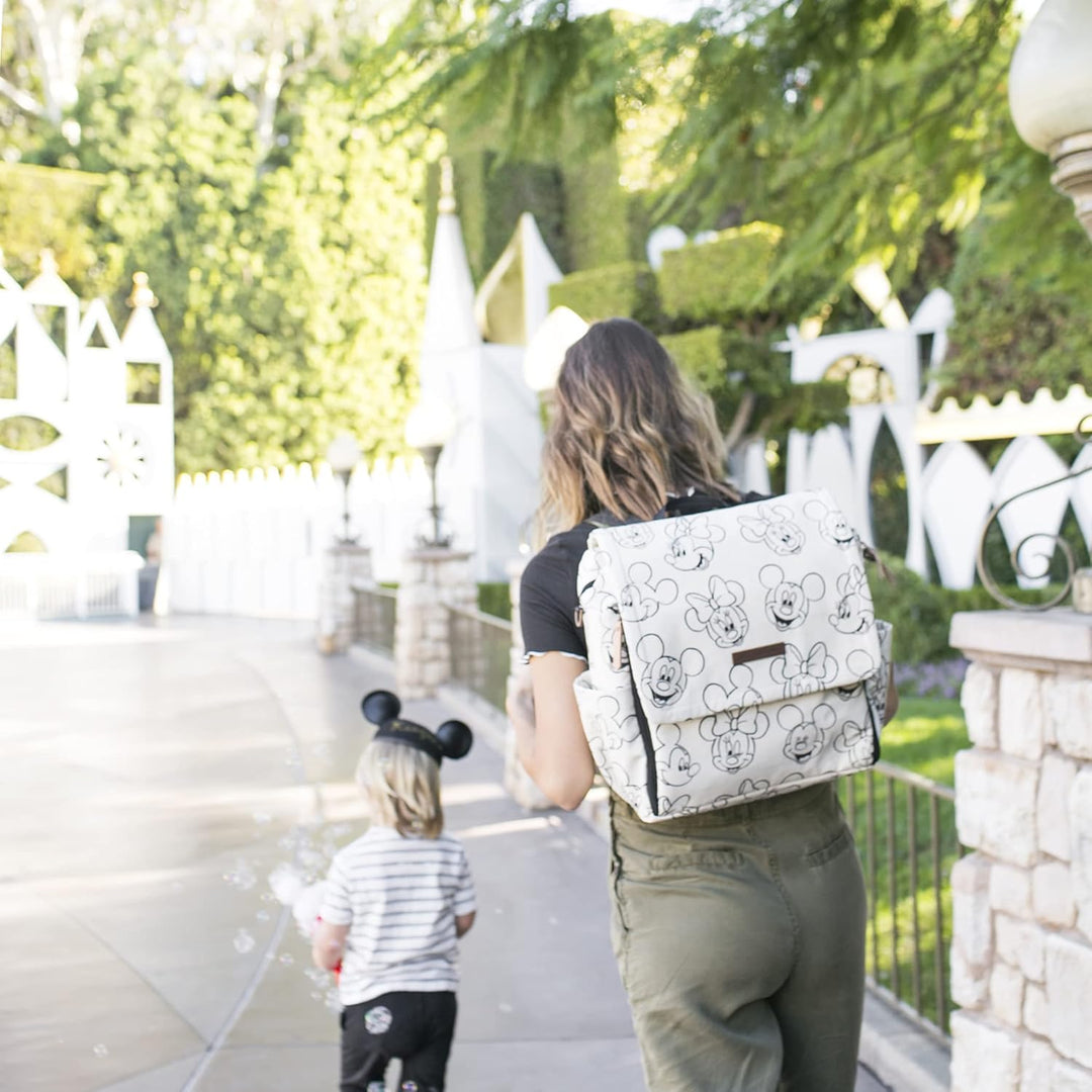 Petunia Pickle Bottom Boxy Rucksack Skizzenbuch Mickey &amp; Minnie, Skizzenbuch Mickey &amp; Minnie