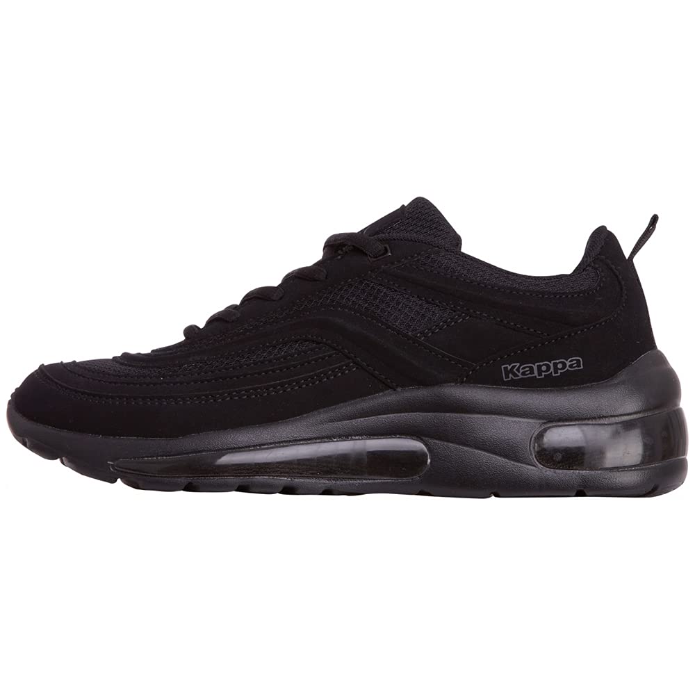 Kappa Damen Squince Mf Sneaker, Schwarz Black 1111