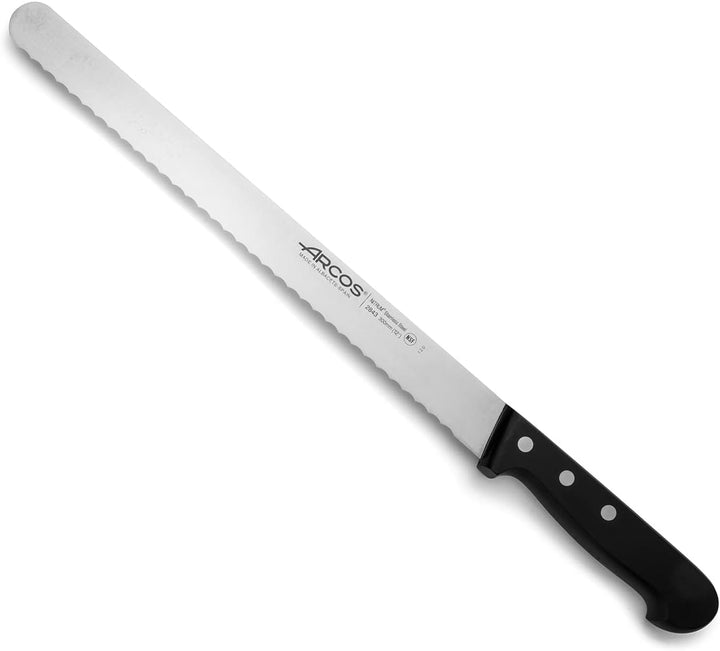Arcos Serie Universal - Gebäckmesser Kuchenmesser - Klinge Nitrum Edelstahl 300 mm - HandGriff Polyo
