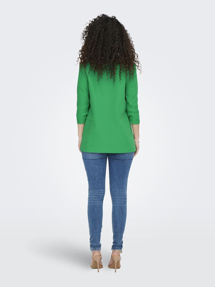 ONLY Female Blazer Langer Blazer 36 Simply Green, 36 Simply Green