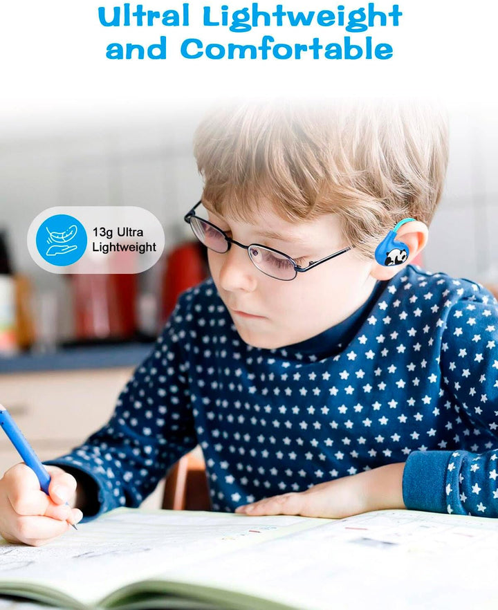 BANIGIPA Kinder-Kopfhörer, offene Kopfhörer, drahtloses Bluetooth 5.4 Headset mit Mikrofon für die S