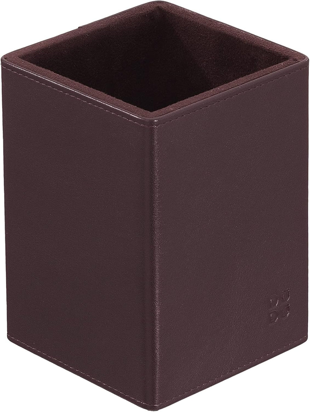 DUDU Schreibtisch-Set aus Leder für das Büro 4-teilig mit Taschenleerer Stifthalter Briefhalter Zett