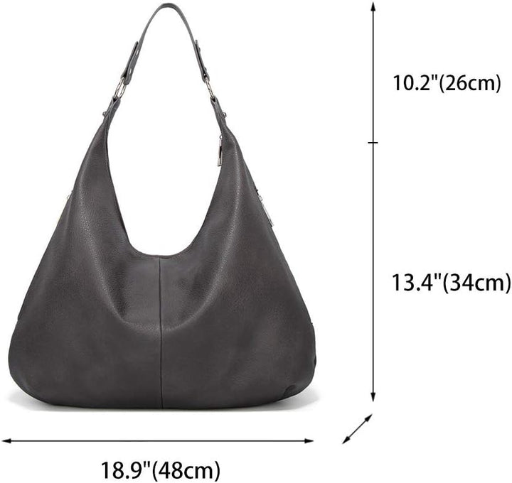 BUKESIYI Damen Tasche Handtasche Umhängetasche Schultertasche Frauen Kulturbeutel Weekender Klein PU