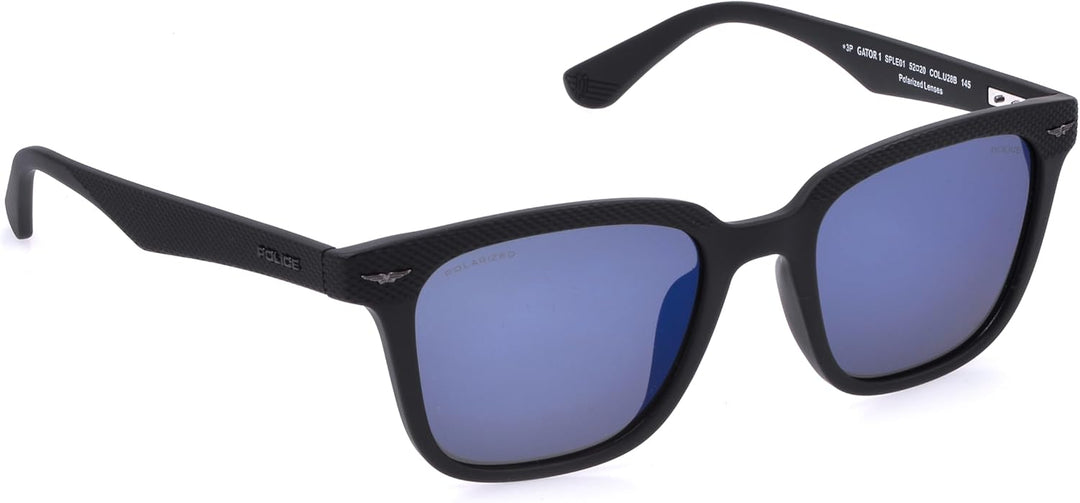 Police Unisex Sunglasses 52 Schwarz, Matt, 52 Schwarz, Matt