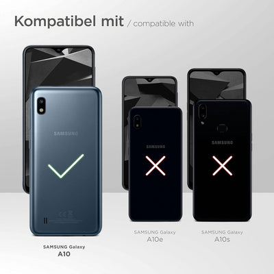 ONEFLOW Handykette 'Twist Strap' kompatibel mit Samsung Galaxy A10 Hülle zum Umhängen transparent, H