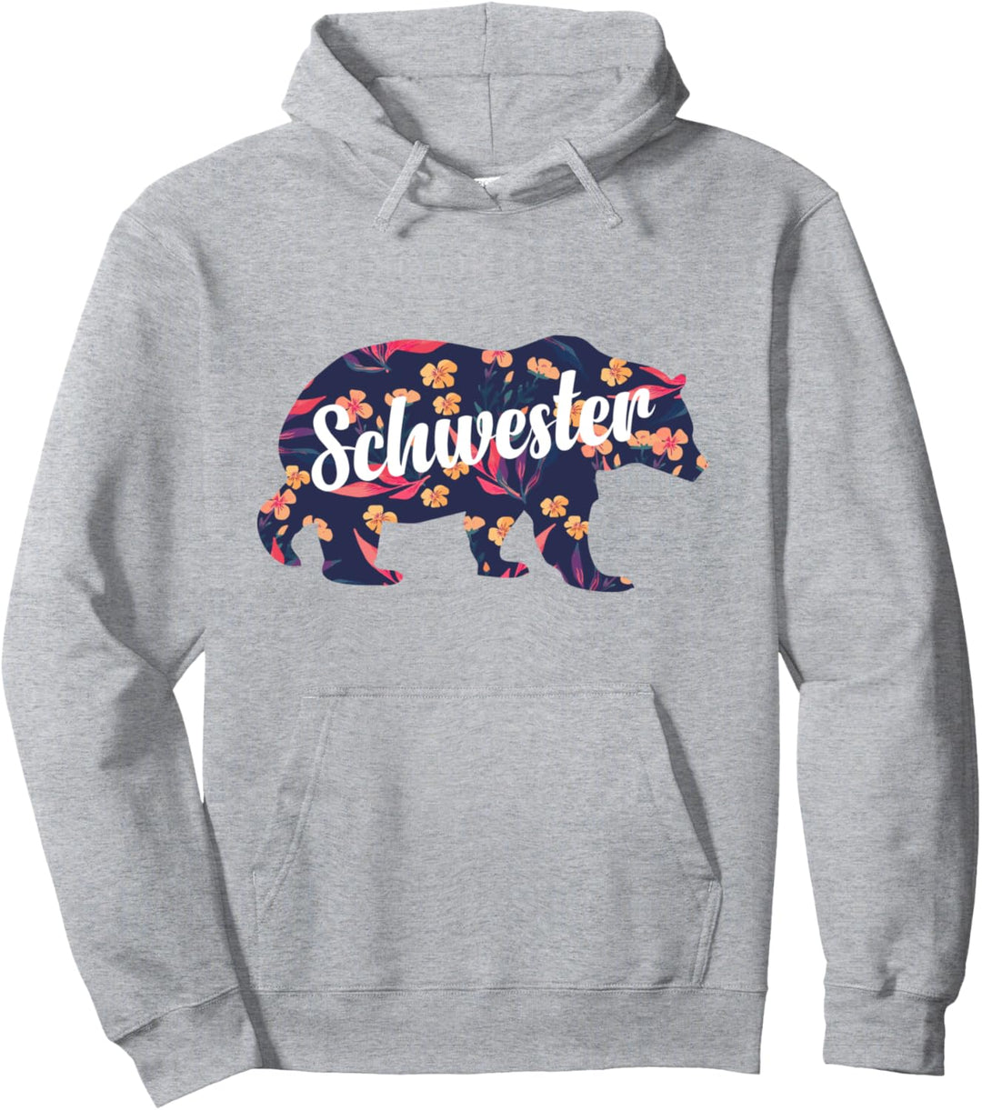Ich liebe meine Schwester, Schwester T-Shirt, Schwester Bär Pullover Hoodie