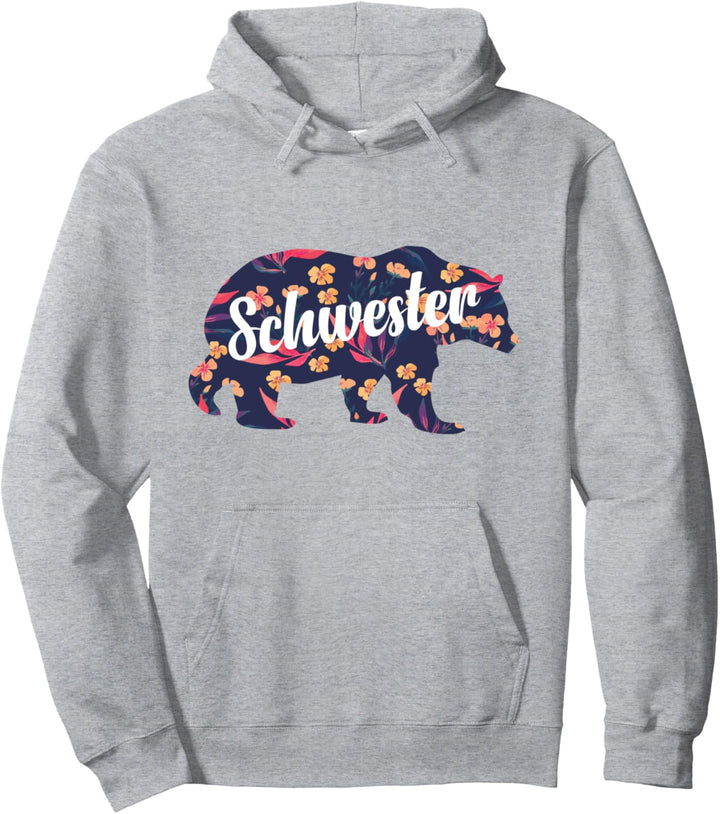 Ich liebe meine Schwester, Schwester T-Shirt, Schwester Bär Pullover Hoodie