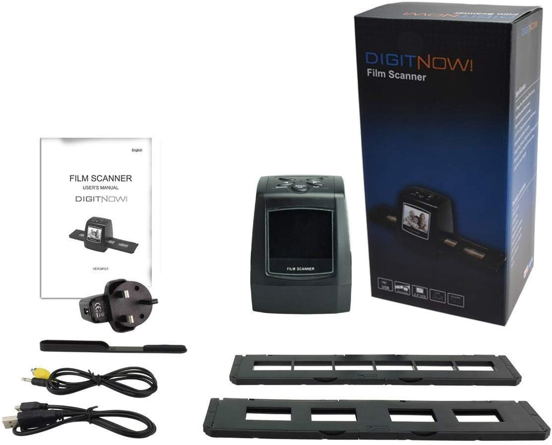 DIGITNOW! 5M / 10M Stand Alone 2,4 '' LCD-Display Film/Dia Scanner 1800DPI hohe Auflösung Bildscanne