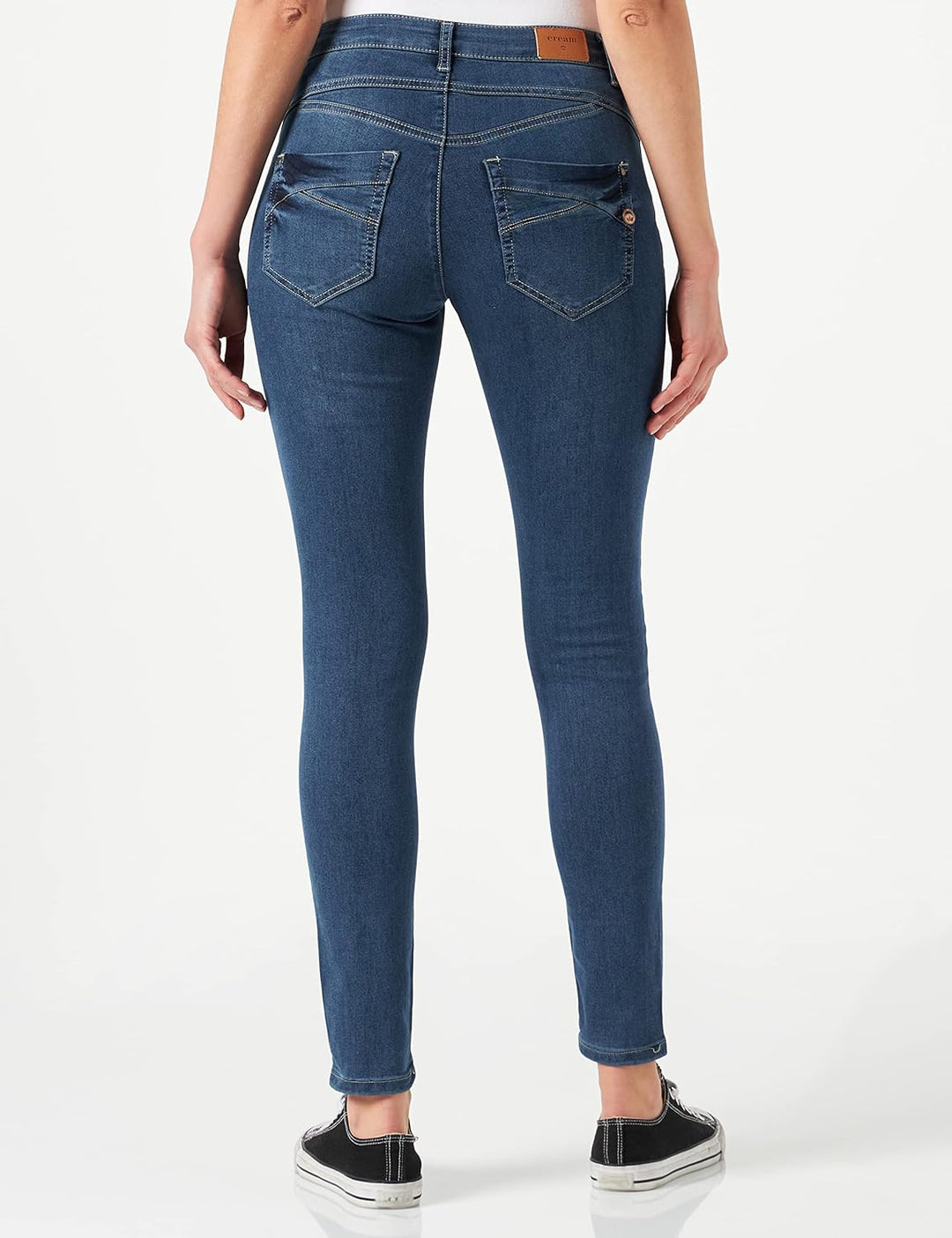 Cream Damen Crsammy Baiily Fit Jeans 28W / 30L Rich Blue Denim, 28W / 30L Rich Blue Denim