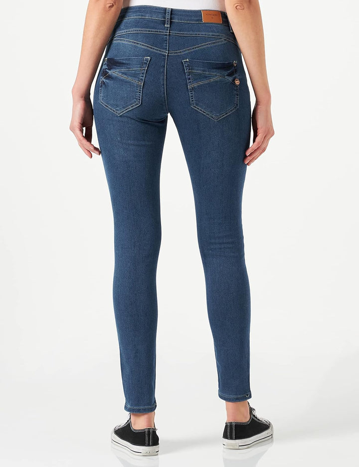 Cream Damen Crsammy Baiily Fit Jeans 28W / 30L Rich Blue Denim, 28W / 30L Rich Blue Denim