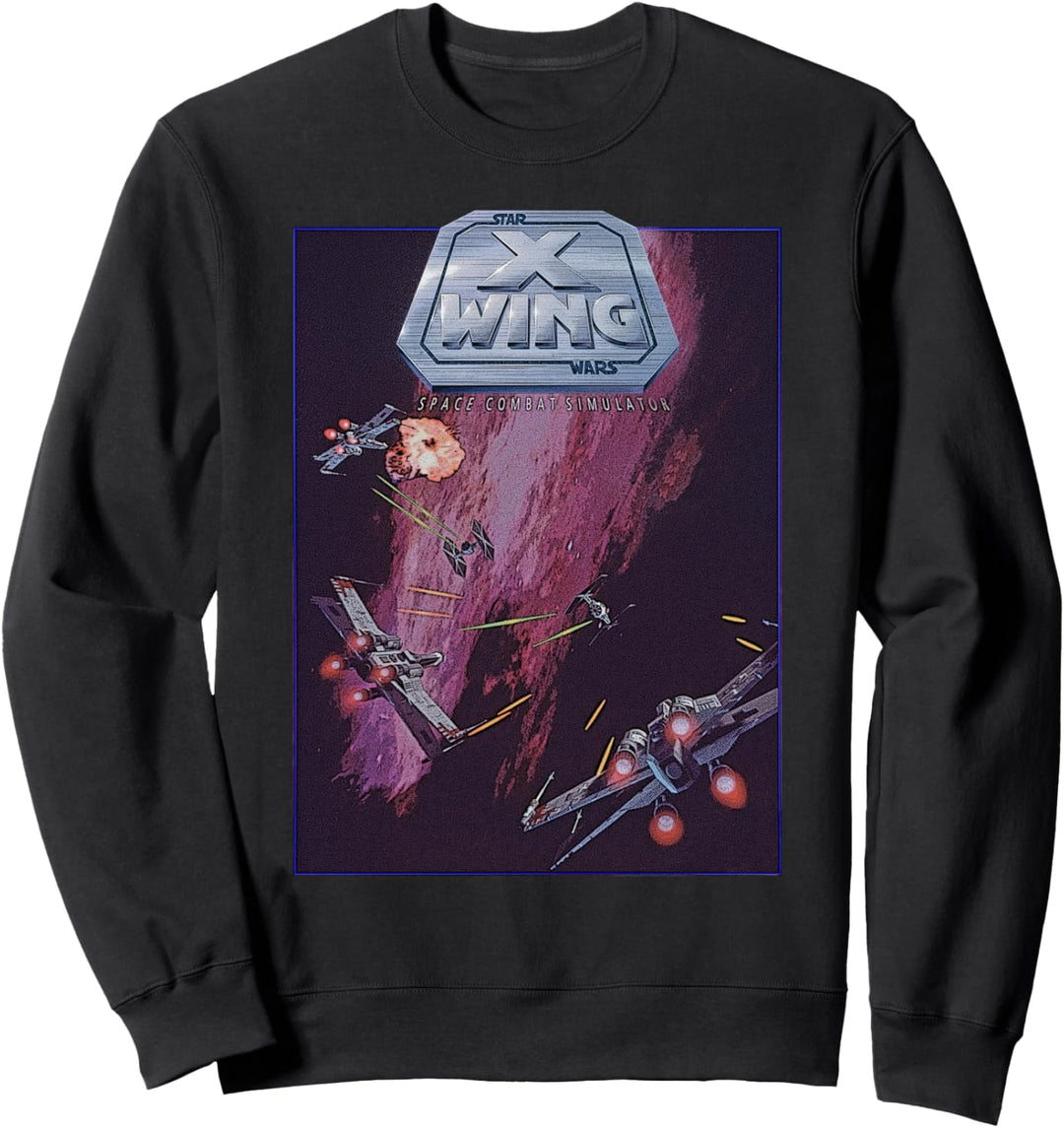 Star Wars Vintage Video Game X-Wing Simulator Sweatshirt