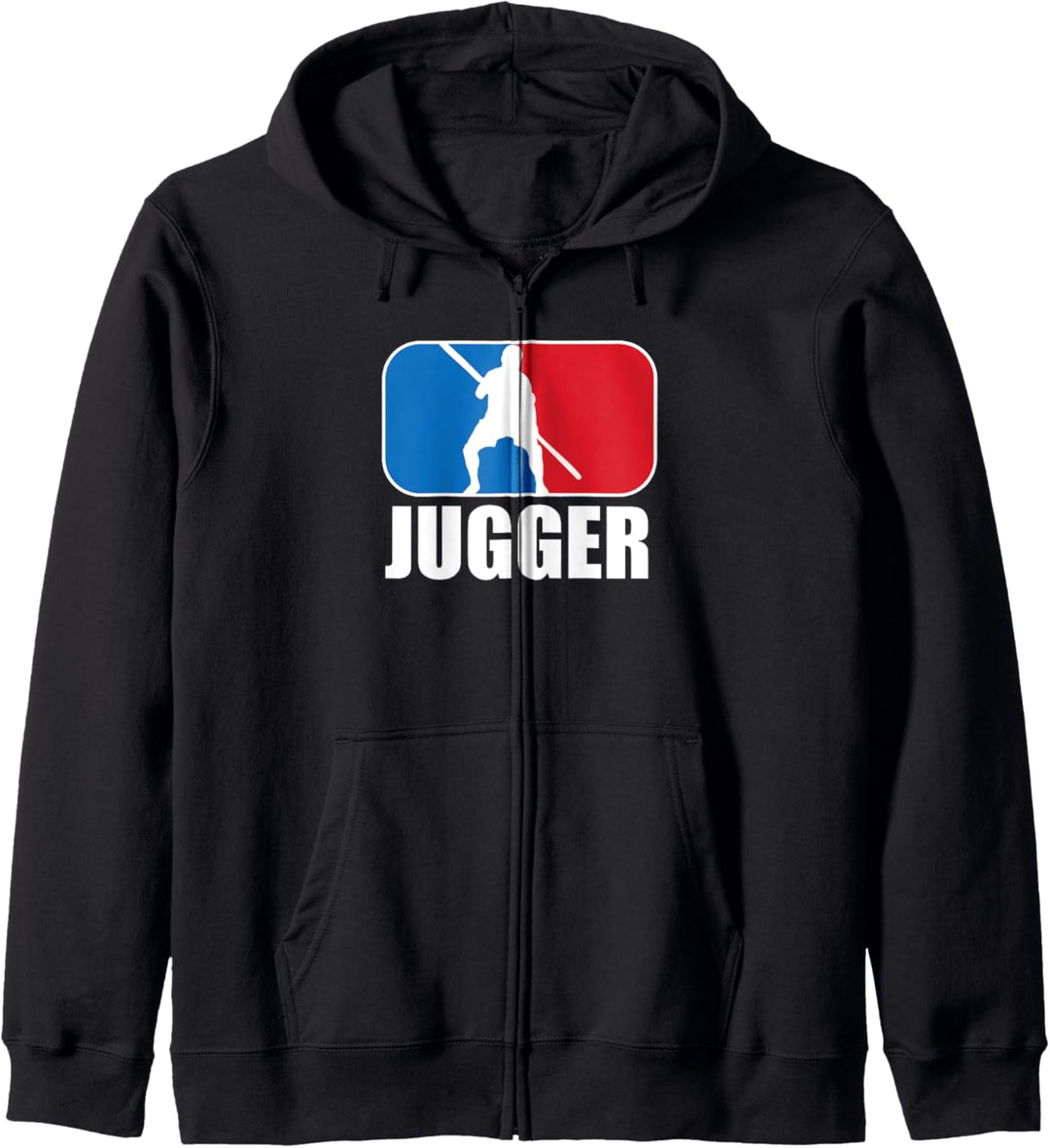 Jugger Trendsport Jugg Pompfen Schild Q-Tip Sport Geschenk Kapuzenjacke