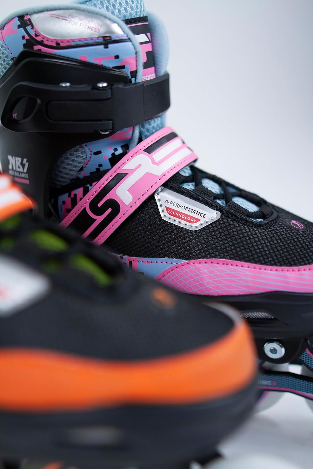 SFR Pixel Inlineskates für Mädchen (Blau – 37 – 40,5 EU)