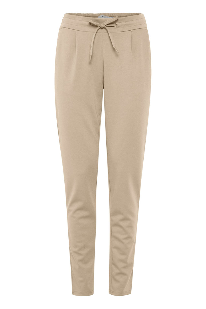 Ichi IHKATE PA2 Damen Sweathose Sweatpants Relaxhose mit Stretch Schmaler Schnitt mit Elastikbund XS