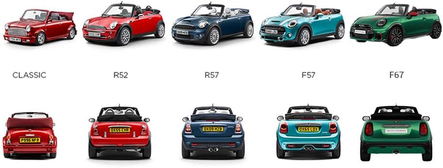 Aperta Windschott passend für Mini Cooper Cabrio F57 100% Passgenau OEM Qualität Schwarz Windstop Wi