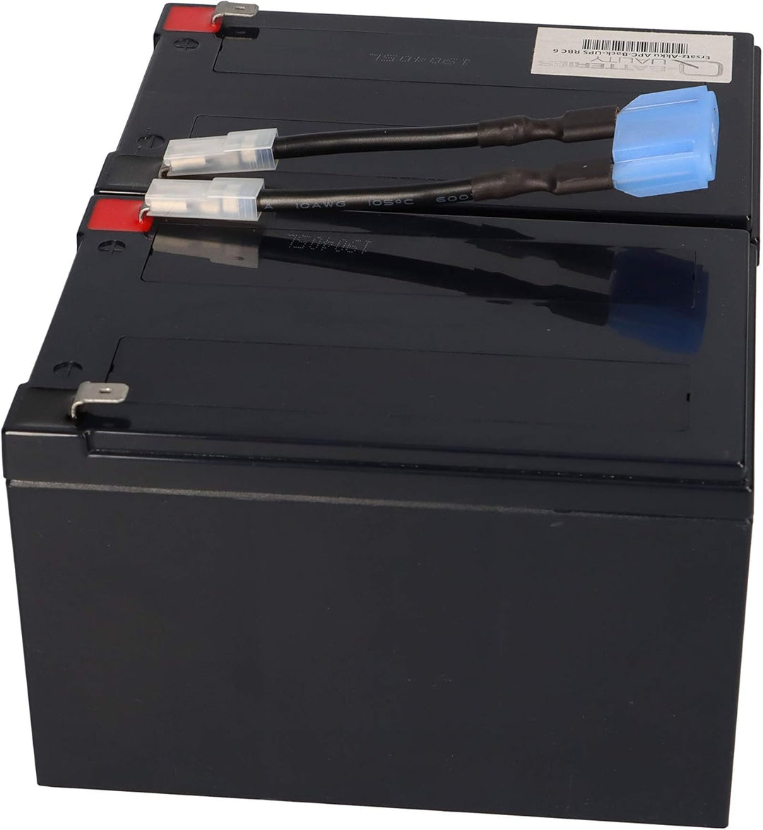 WSB Ersatzakku USV RBC6 RBC 6 BK1250, BP1000I, BP1400, SMC1500I, SMT1000i, SU1000I, SU1000IBX120, SU