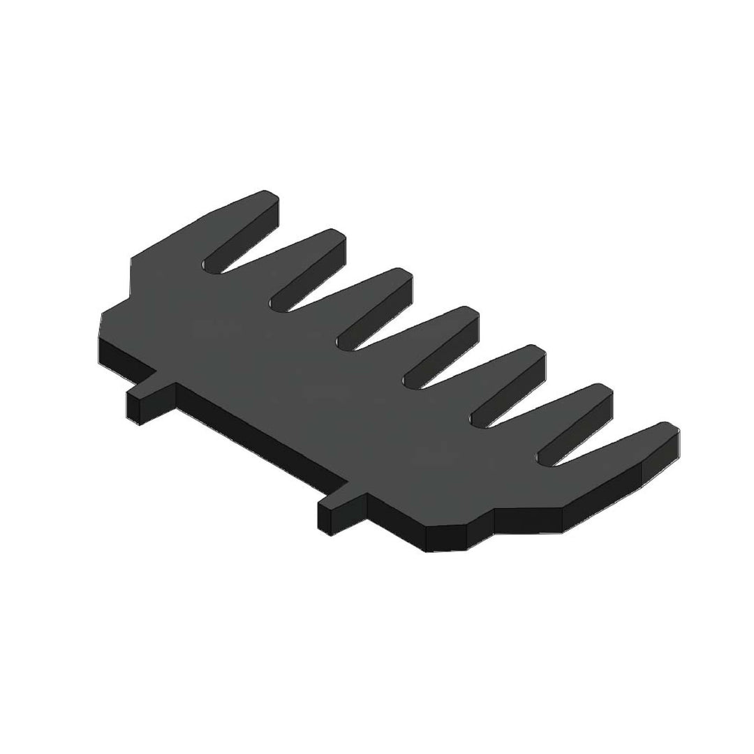 Kaminrost/Stehrost 194 x 95 x 10 mm passend für La Nordica** Kaminöfen inkl. Modellübersicht - Asche