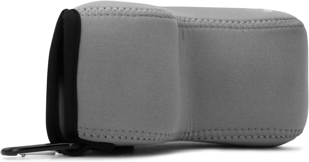 MegaGear Neoprenhülle kompatibel mit Sony Alpha A6600 (18-135 mm) - Grau, MG1870, Grau