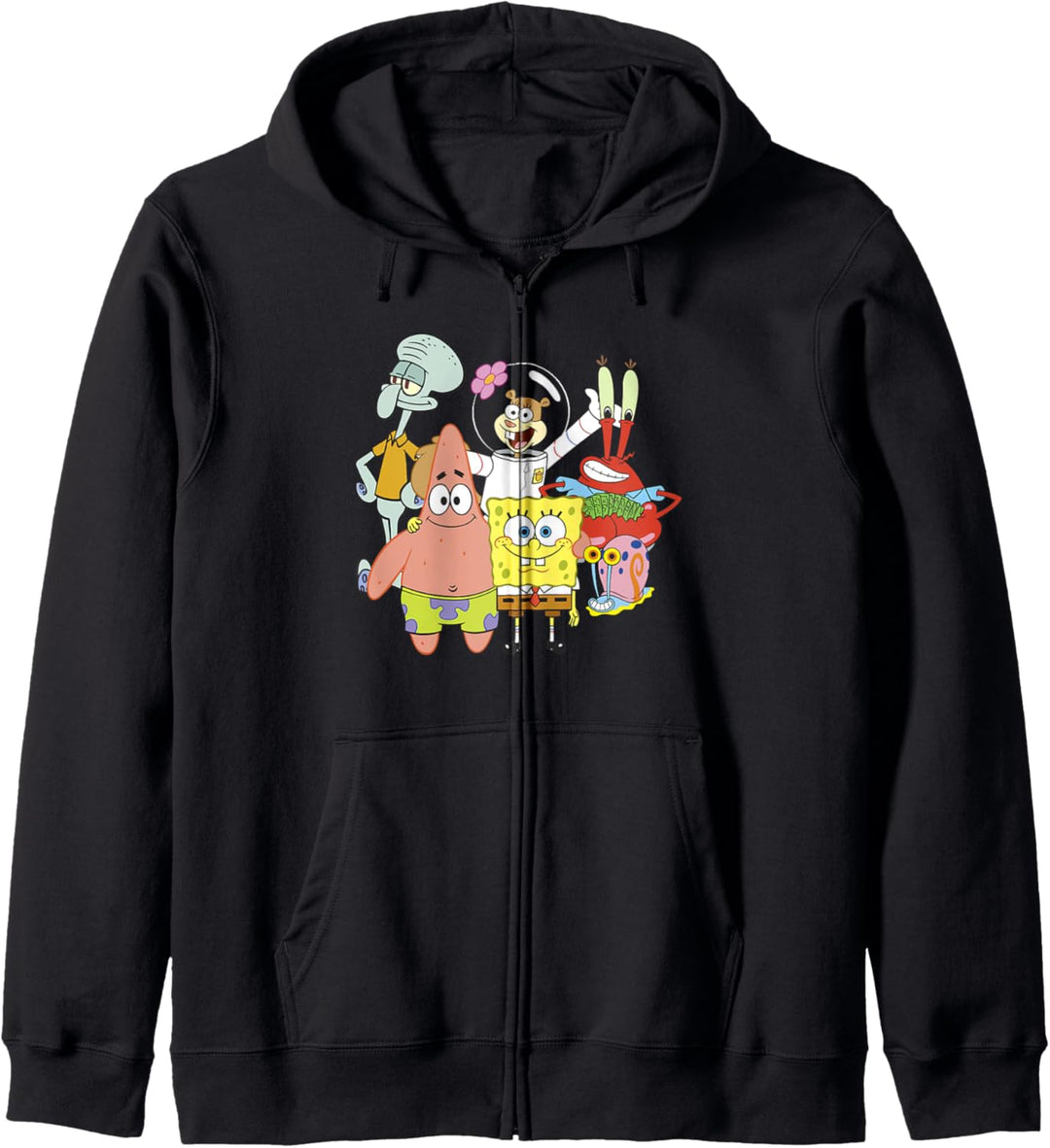 SpongeBob Oversized Beach Group Kapuzenjacke