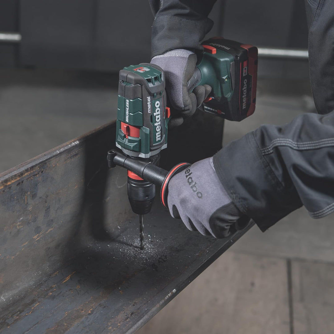 metabo Akku-Bohrschrauber BS 18 LTX-3 BL Q I Metal - 18 V, 3-Gang, 130 Nm Drehmoment - Brushless-Mot