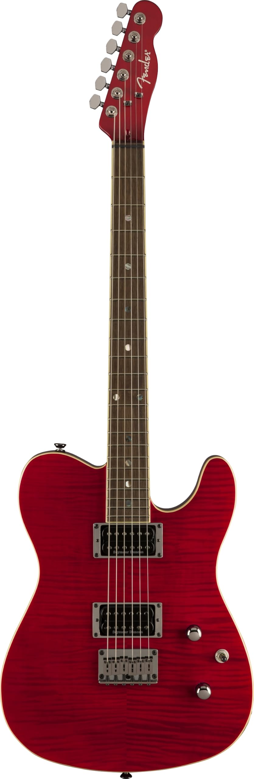 Fender Special Edition Custom Telecaster FMT HH - Laurel Griffbrett - Purpurrot transparent