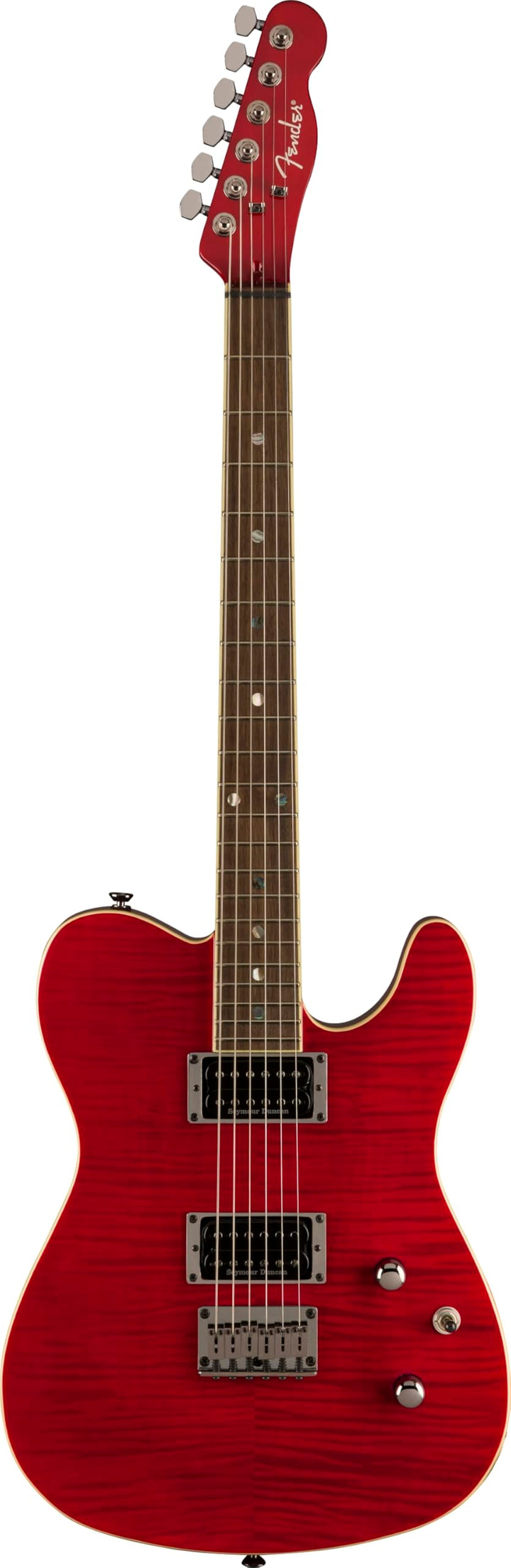 Fender Special Edition Custom Telecaster FMT HH - Laurel Griffbrett - Purpurrot transparent