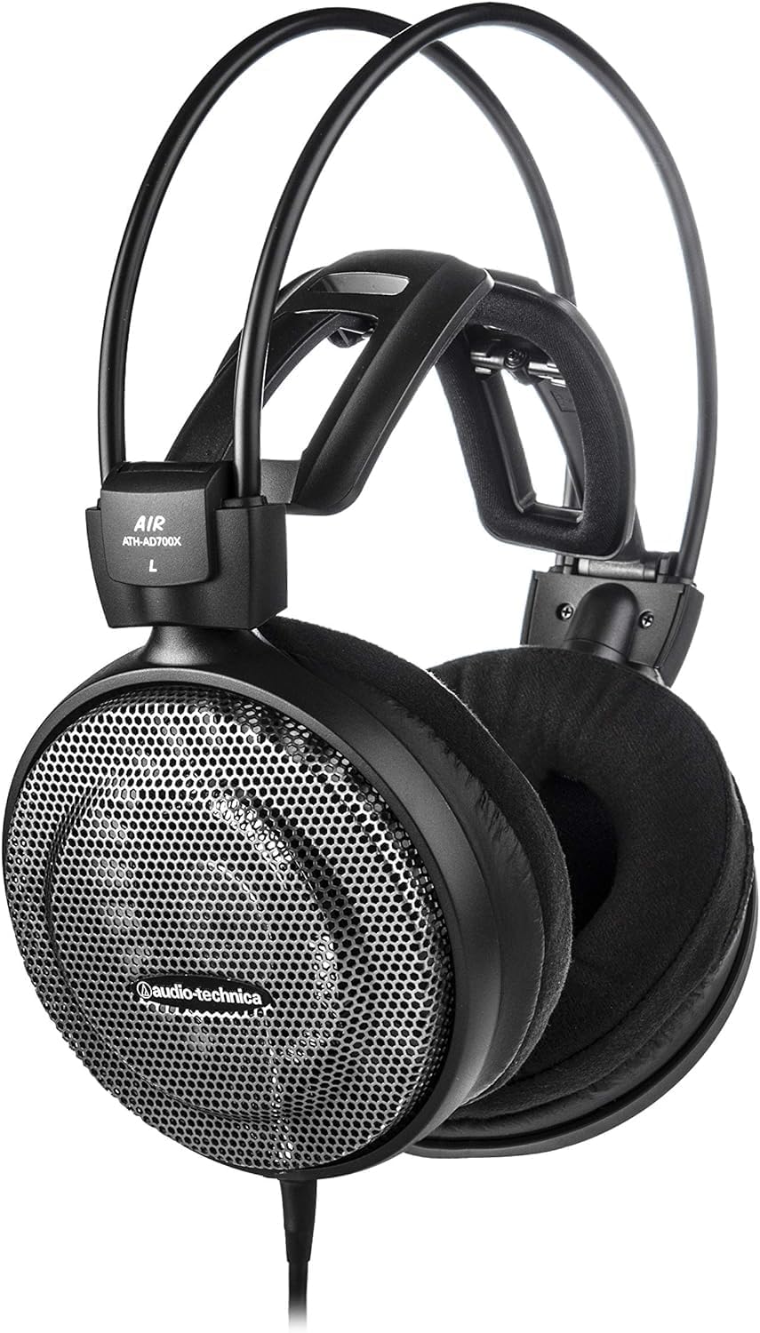 Audio Technica ATH-AD700X On-Ear-Kopfhörer (6,3mm Klinkenstecker) schwarz Single