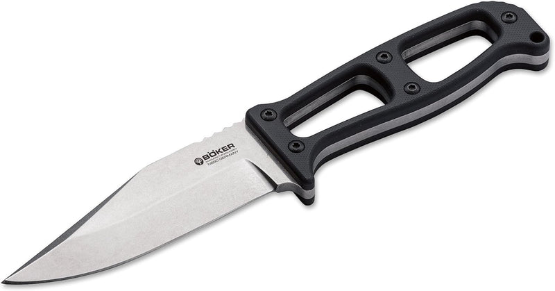 Böker German Expedition Knife EDC 120646, Silber/Schwarz, 23.2 cm