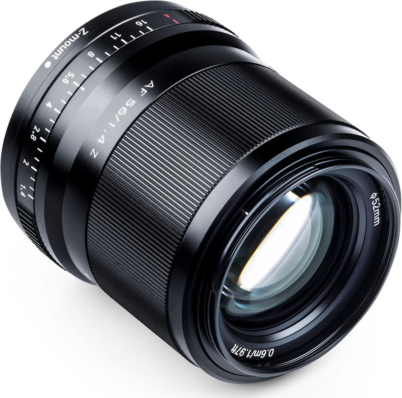 VILTROX AF 56mm F1.4 Autofokus Porträt Objektiv Festbrennweite APS-C für Nikon Z-Mount Kameras Z5 Z5