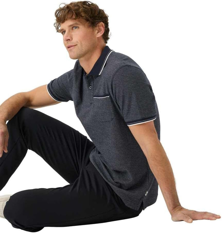BRAX Kurzarm Polohemd Poloshirt Paddy Pique Beige XS 23 Navy, XS 23 Navy