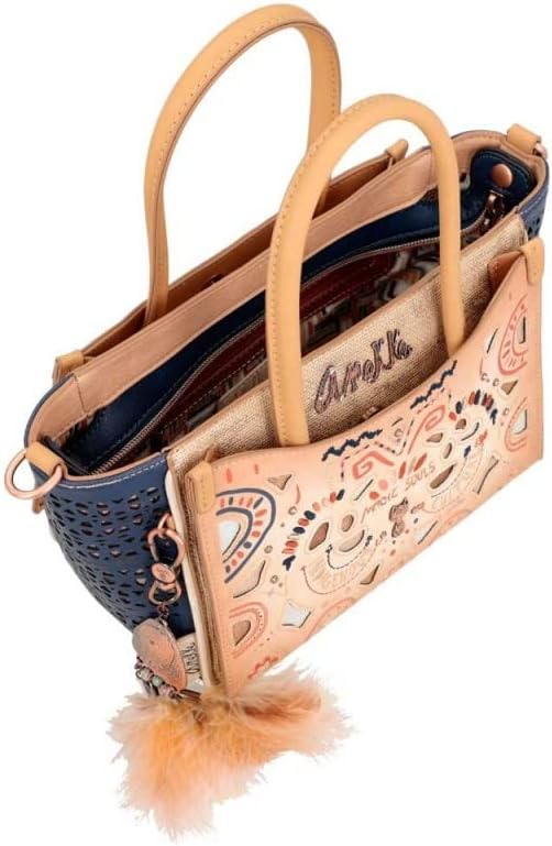 Anekke Damen 36621-184 Mehrfarbig 23x17x14 Shopper, bunt