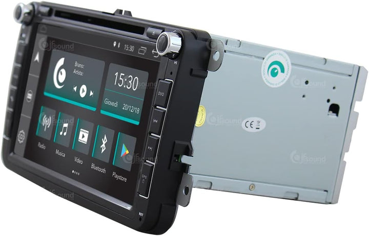 Costum fit Autoradio für Volkswagen Android GPS Bluetooth WiFi Dab USB Full HD Touchscreen Display 9