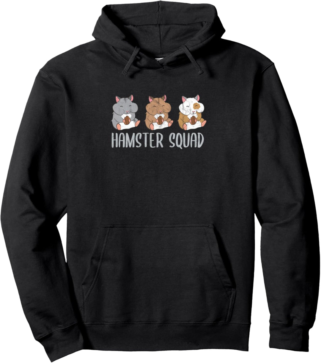 Hamster Squad Witzig Hamster Team Pullover Hoodie