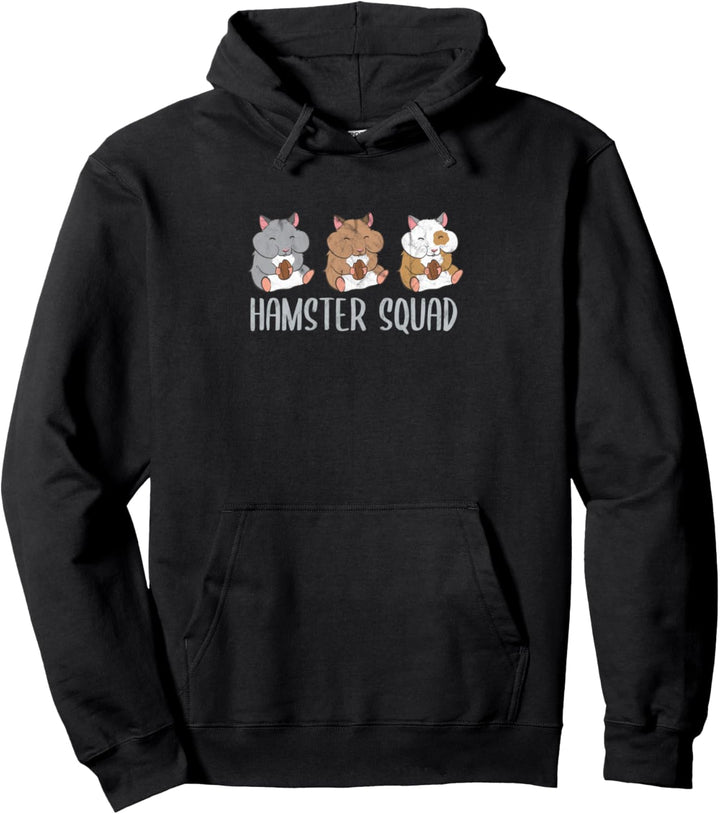 Hamster Squad Witzig Hamster Team Pullover Hoodie